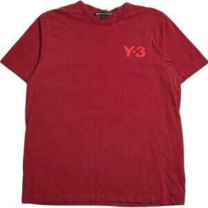 Y-3 Adidas Archive Mini Loge T-shirt Maroon
